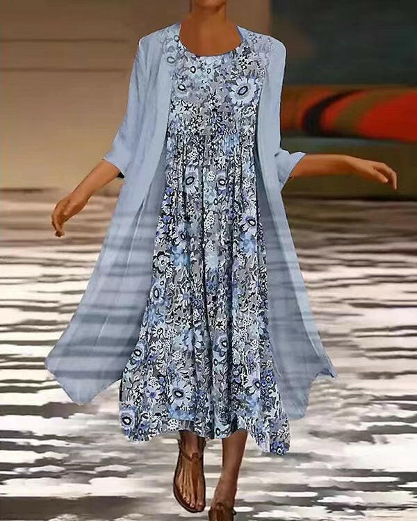 Essie™ - Floral Boho Dress.