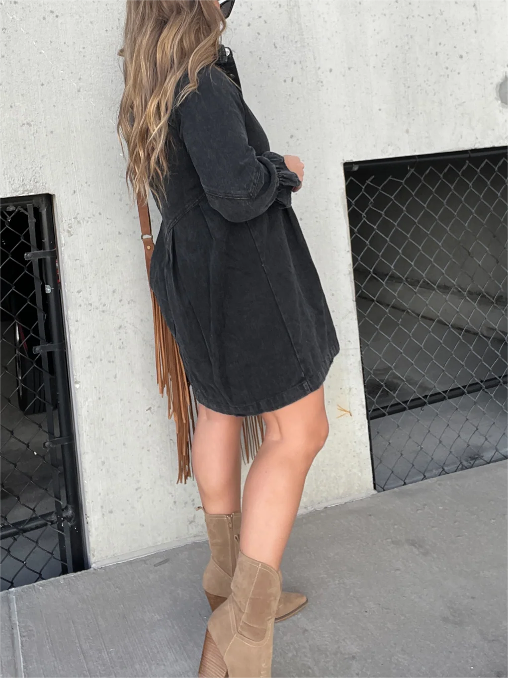 Eliana™ - Casual Denim Dress.