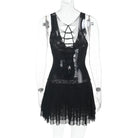 Women’s Mini Dress – Sleeveless A-Line – Plunging Neckline – Lightweight Flowy Fabric by Lumina Vancouver