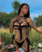 Liora Bondage Lingerie Set by Lumina Vancouver