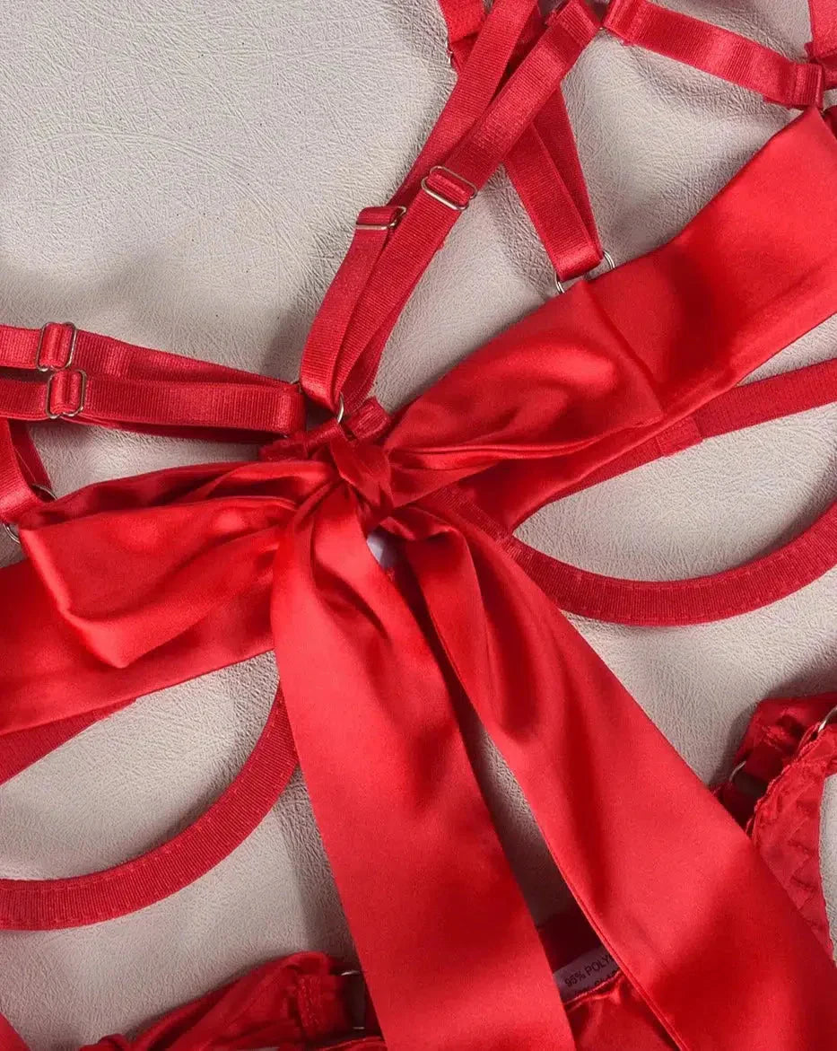 Liora Bondage Lingerie Set by Lumina Vancouver