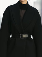 Elena | Blazer Dress with Belted Oversized Design - Lumina Vancouver - Lumina Vancouver