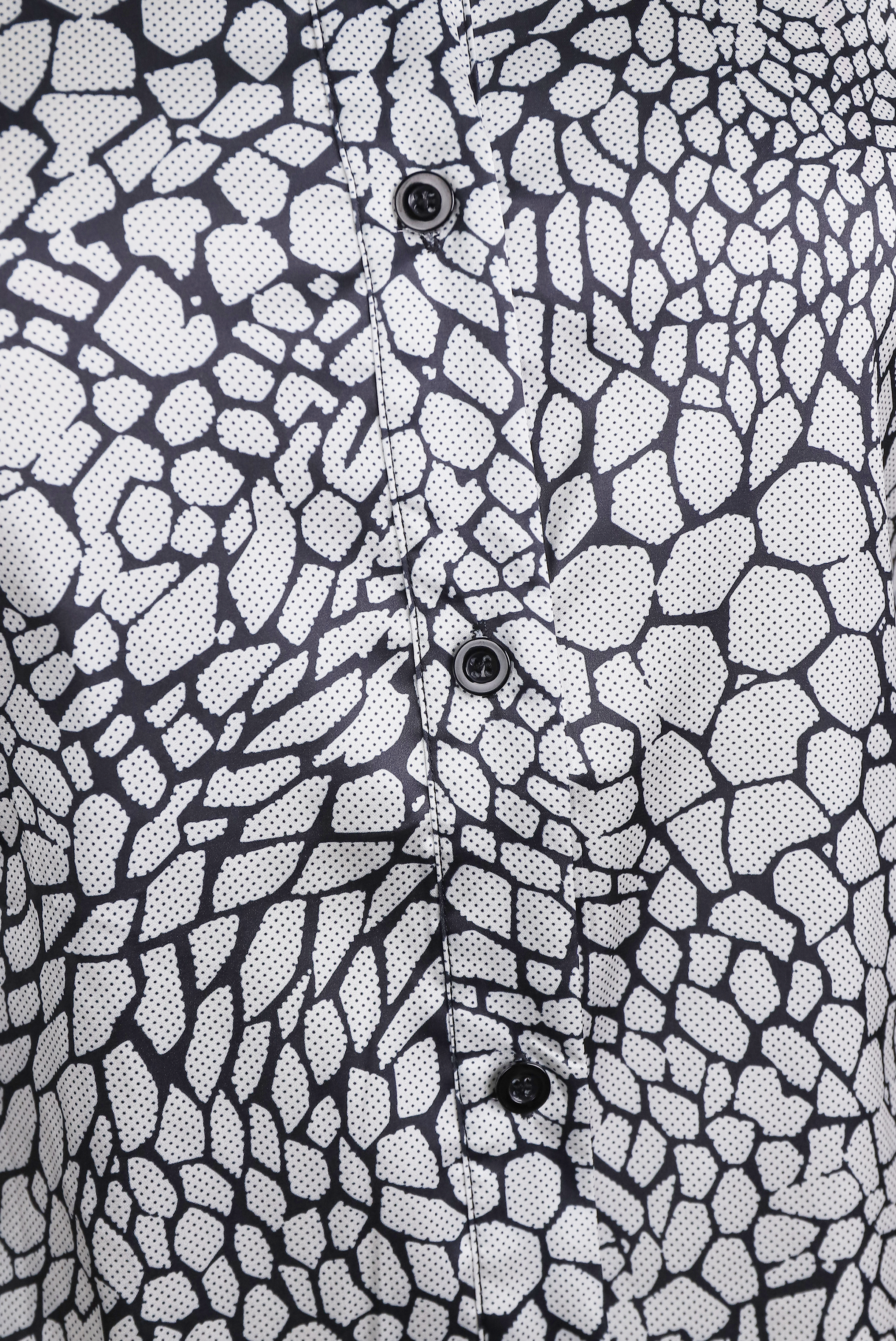 Luna | Satin Snake Printed Blouse - Lumina Vancouver - Lumina Vancouver