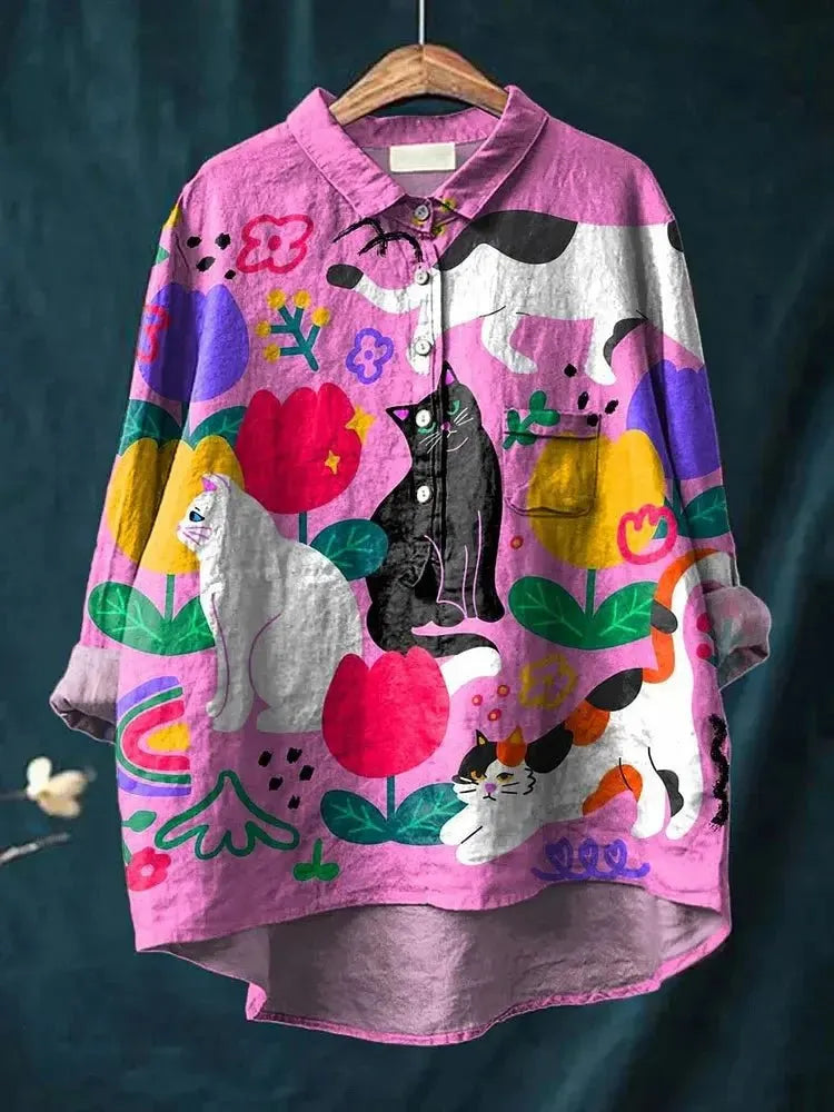 Ula | Cat Art Tee