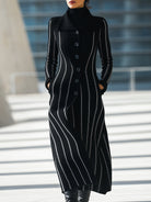 Elena | Knit Maxi Coat - Lumina Vancouver - Lumina Vancouver