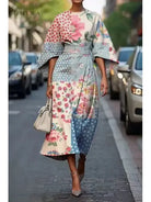 Michelle | Elegant Floral Dress