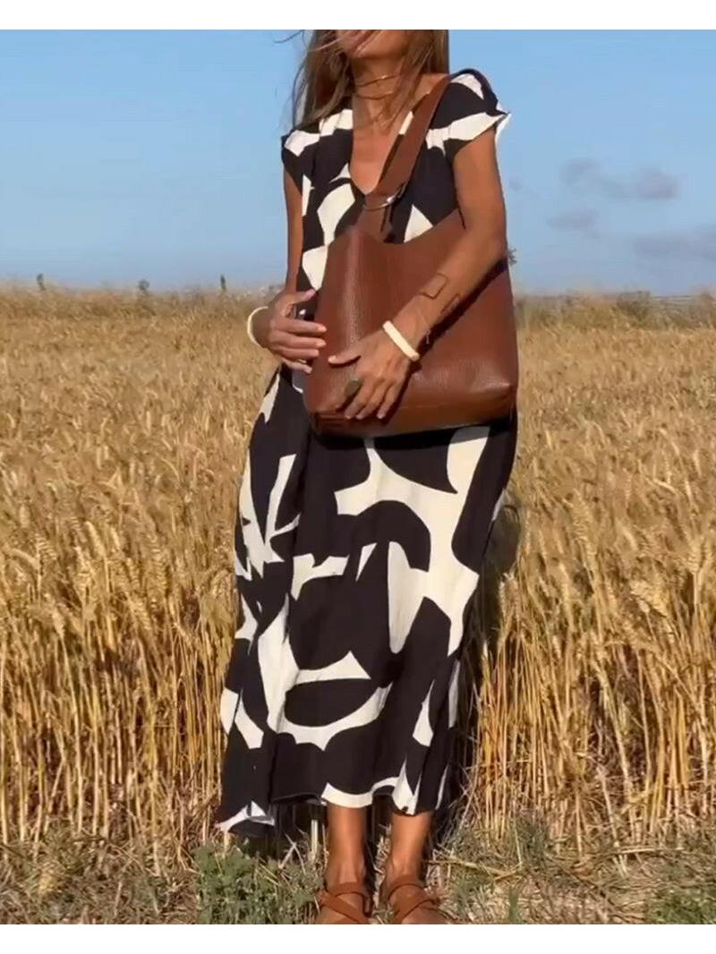 Alvina™ - Relaxed Abstract Dress