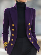 Elena | Double-Breasted Military Blazer - Lumina Vancouver - Lumina Vancouver
