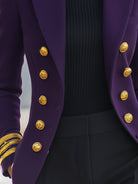 Elena | Double-Breasted Military Blazer - Lumina Vancouver - Lumina Vancouver