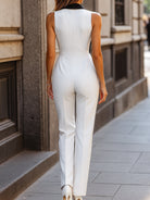 Isabelle | Tailored Two Tone Jumpsuit - Lumina Vancouver - Lumina Vancouver