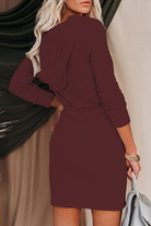 Women's Hoodie Dress - Zip Up - Long Sleeve - Adjustable Waist - Casual Stylish by Lumina Vancouver