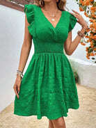 Women's Mini Dress - Sleeveless V-Neck - Flowy Lightweight Casual Wear by Lumina Vancouver