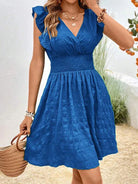 Women's Mini Dress - Sleeveless V-Neck - Flowy Lightweight Casual Wear by Lumina Vancouver