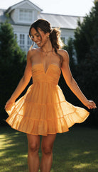 Women's Sundress - Halter Neck - Tiered Skirt - Lightweight Casual Wear by Lumina Vancouver