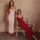 Women’s Bodycon Dress – Corset Bodice – Sweetheart Neckline – Full Length – Stretch Fit by Lumina Vancouver