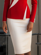 Valentina | Asymmetrical Blazer Suit - Lumina Vancouver - Lumina Vancouver
