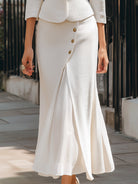 Luna | Textured Blazer and Midi Skirt - Lumina Vancouver - Lumina Vancouver
