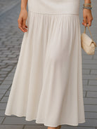 Luna | Vest And Maxi Skirt Two-Piece Set - Lumina Vancouver - Lumina Vancouver