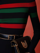 Isabelle | Vivid Stripes Turtleneck Top - Lumina Vancouver - Lumina Vancouver
